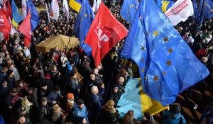 Manifestations en Ukraine : "L'Europe, c'est la volonté du peuple"