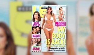 Kim Kardashian en bikini sur la couverture de Us Weekly