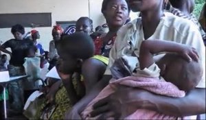 A l'aéroport de Bangui, situation dramatique du camp de déplacés