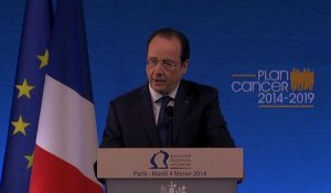 Hollande dévoile le 3e plan de lutte contre le cancer