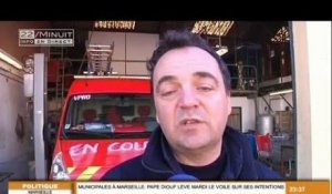 Les pompiers de l'Hérault en grève