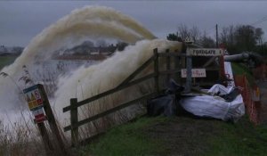 Inondations en Grande-Bretagne: grogne dans l'ouest de l'Angleterre