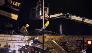 Un hélicoptère de la police s'écrase sur un bar bondé à Glasgow