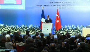 Hollande, ardent avocat des relations d'affaires franco-turques