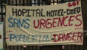 Hôtel-Dieu: mobilisation contre la fermeture des urgences