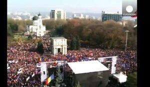Manifestation pro-européenne en Moldavie