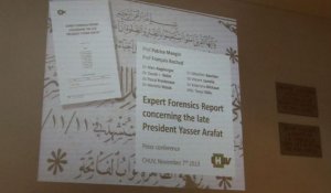 Arafat: la thèse de l'empoisonnement "plus cohérente" pour les experts