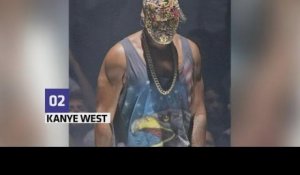 Kanye West ne se sépare plus de ses masques Margiela