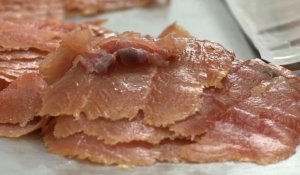 Le saumon fumé, un des produits vedettes pour les menus de fêtes