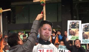 A Séoul, défilé contre la dynastie dictatoriale de Pyongyang