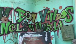 Brésil: à Rio, bienvenue à la favela "Mandela"