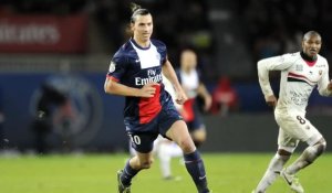 Ibrahimovic offre la victoire au PSG face à l'OGC Nice (3-1)