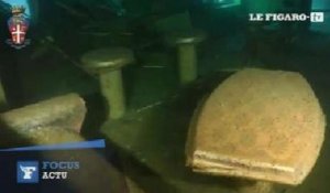 Costa Concordia : de nouvelles images sous-marines du paquebot