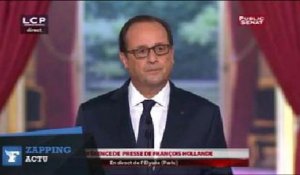 Les déclarations à retenir de la conférence de presse de François Hollande