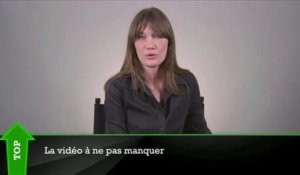 Top/Flop : Manuel Valls contre la GPA, Carla Bruni-Sarkozy moquée...