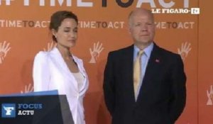 Angelina Jolie s'engage contre les violences sexuelles en temps de guerre