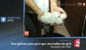 Des grêlons "gros comme des balles de tennis" se sont abattus en Ile-de-France