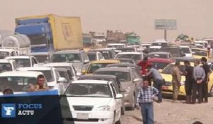 Irak : des centaines de familles quittent Mossoul