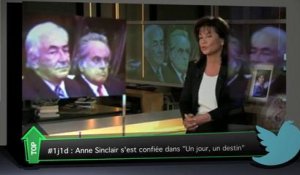 Top Média : carton d'audiences pour "Un jour, un destin" avec Anne Sinclair