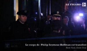 Le corps de Philip Seymour Hoffman transféré pour une autopsie
