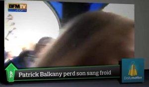 Top Média : Patrick Balkany arrache la caméra d'un journaliste