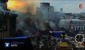 Ukraine : violence et chaos dans le centre de Kiev
