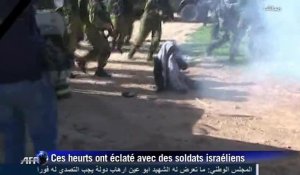 Un responsable palestinien meurt lors de heurts avec des soldats