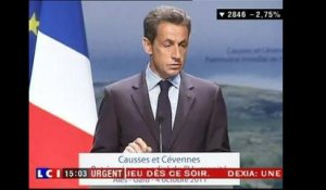 Sarkozy confirme le retrait de trois licences d'exploitation de gaz de schiste