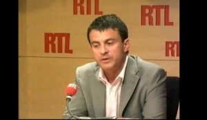 Affaire DSK : "Un torrent de merde" pour Manuel Valls (PS)