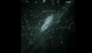 Modélisation de la formation d'une galaxie spirale 2