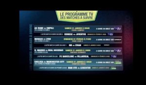 Monaco-Lyon, Chelsea-Manchester City... Le programme TV des matches du weekend à ne pas rater !