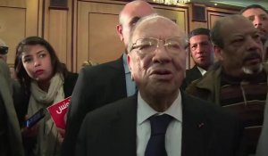 Tunisie: Essebsi espère que la campagne "ne va pas déraper"