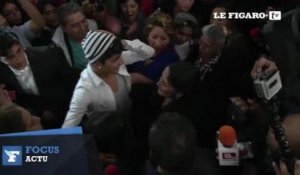 L'étudiant qui a perturbé la cérémonie du Nobel de retour au Mexique