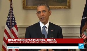 Barack Obama annonce "un nouveau chapitre" avec Cuba