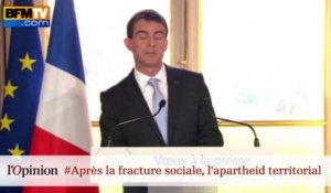 #tweetclash : #Valls, après la fracture sociale, l'apartheid territorial