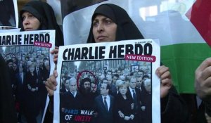 Charlie Hebdo: plus de 2.000 manifestants à Téhéran