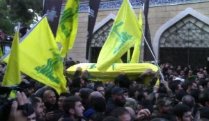 Le Hezbollah enterre ses combattants tués dans un raid israélien