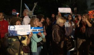 Argentine: veillée pour le procureur Nisman à Buenos Aires
