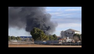 ESPAGNE - Huit Français tués dans le crash d'un avion de chasse