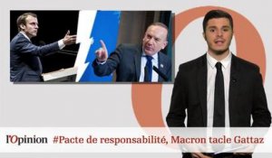 #tweetclash : #Pacte de responsabilité, Macron tacle Gattaz