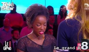 Le Grand 8 - Camille Cerf, miss France 2015 parle de petits seins et de lingerie - Lundi 5 janvier 2015