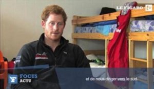 Le prince Harry s'entraîne en Antarctique pour une course humanitaire