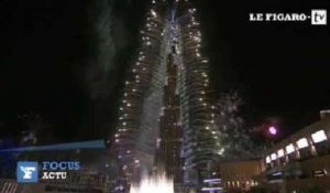 Nouvel An : Dubaï s'est offert le plus grand feu d'artifice du monde