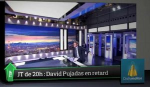 Top Média : David Pujadas arrive en retard au journal de 20 h