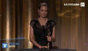 La déclaration d'Angelina Jolie à Brad Pitt et ses enfants pour son Oscar d'honneur