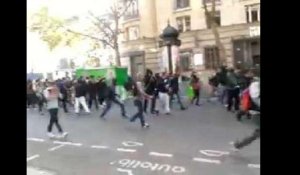 Manifestation lycéenne : tensions aux abords du Figaro