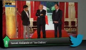 Jamel Debbouze, François Hollande et "Joe Dalton" : le Top Media du 13 juin 2013