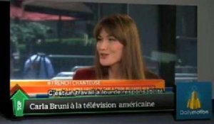 Top Média : Carla Bruni compatit pour Hollande