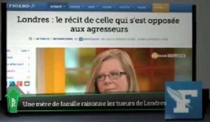 Le courage d'une mère de famille face aux tueurs de Londres : le Top Média du 24 mai 2013