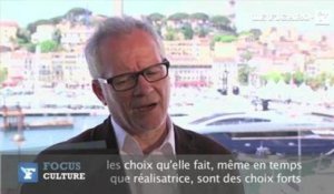 Thierry Frémaux apporte son soutien à Angelina Jolie